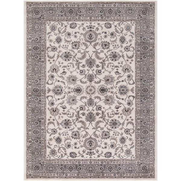 Concord Global Trading Concord Global 28215 5 ft. 3 in. x 7 ft. 3 in. Kashan Mahal - Beige 28215